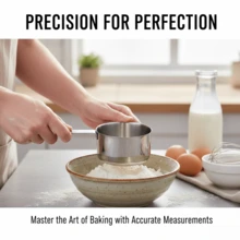 5pcs Measuring Spoon Set + 10pcs Measuring Cup Set, 5pcs Measuring Spoons + 5pcs Measuring Cups, Stackable Stainless Steel Measuring Cups And Spoons, Suitable For Dry Or Liquid Ingredients, Cooking And Baking Kitchen Tools, Kitchen Supplies, Baking Tools - Multicolor - View 10