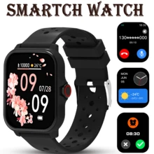 【Smart Watch】精選時尚男女運動智慧手錶，女款手錶，支援無線通話與訊息通知，計步器、卡路里、距離追蹤，運動模式，音樂控制，遠端拍照，鬧鐘提醒，多功能智慧手錶，男款手錶 - 查看 2