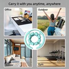 LINGPENG 32 Wheel Leg Massager Ring Leg Clamp Roller Leg And Calf Muscle Exercise Home Fitness Relaxation Leg Slimming Tool - Multicolor - View 6