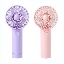 AOYI Mini Portable Handheld Fan, Small Rechargeable Personal Eyelash Drying Fan, 500mAh Battery 3-Speed Adjustable, Beach Accessory, Small Cooling Handheld Fan Suitable For Vacation, Commute, Women's Makeup, Office, Outdoor, Summer Essential - Multicolor - View 17