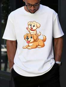 Men T-Shirts - White - View 3