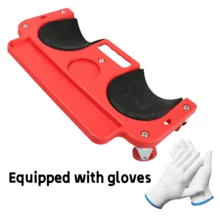 Rolling Knee Crawling Mat With ABS High-Impact Frame, 5 Swivel Casters, And Strong Magnetic Tool Tray Holder - B - View 8