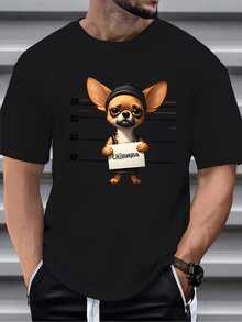 Camisetas de hombre - Negro - Ver 3