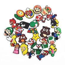Panini Super Mario Croc Shoe Charms, Game Character Soft PVC Shoe Decoration, Suitable For Clogs And Sandals - Multicolor - View 5