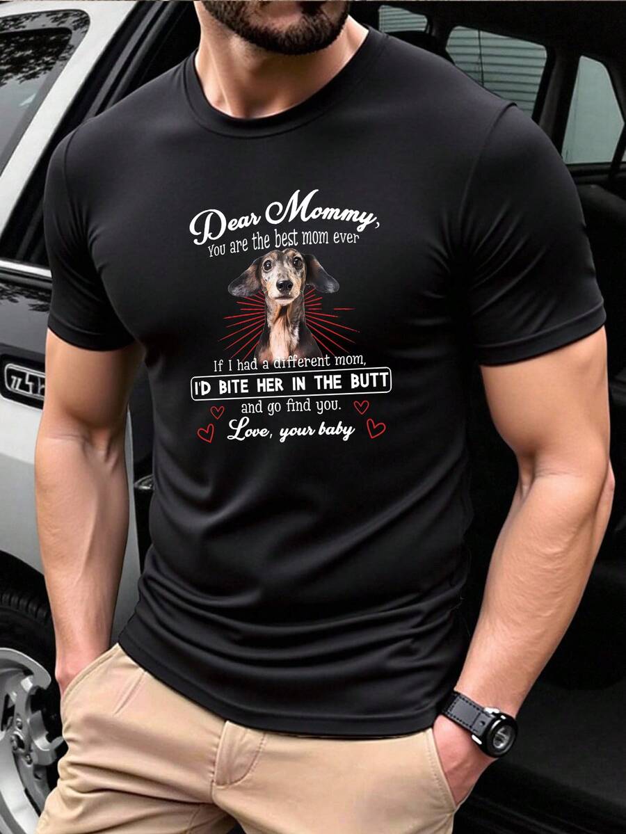 Camisetas de hombre - Negro - Ver 1