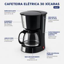 Cafeteira Elétrica Smart Mimo Style 900ml 30 Xícaras 800W 220V - Entrada do Brasil (220V) - Visão 5