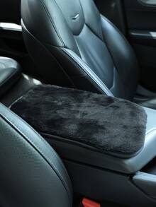 Car Seat Accessories, Car Armrest Box Pad, Plush Winter Warm Car Center Armrest Box Cover, Arm Pad, Universal Car Interior Decoration - Armrest Pad - View 7