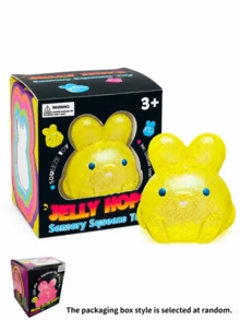 1 buah Mainan Kelinci Squishy Berkilau dalam Kotak, Mainan Pereda Stres Kelinci Kristal Transparan, Lembut, Elastis, dan Memantul Lambat, Cocok untuk Anak-anak, Remaja, dan Dewasa, Suvenir Pesta, Pengisi Tas Hadiah, Hadiah Kelas, Hadiah Ulang Tahun - MultiWarna - View 12