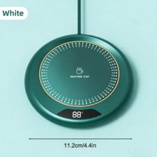 智能加熱杯墊 USB供電 3段溫度調節(55-75°C) 一鍵操作 8小時自動斷電 適用於咖啡/牛奶/蛋/三明治/茶 家用/辦公/旅行 - 彩色 - 查看 11