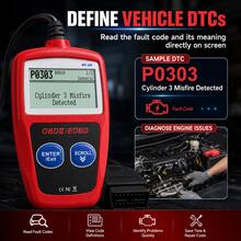 MS309 Car Diagnostic Scanner OBD2 Engine Fault Code Reader Auto Scan Tool Vehicle Error Detector Repair Tool - A - View 5