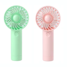 AOYI Mini Portable Handheld Fan, Small Rechargeable Personal Eyelash Drying Fan, 500mAh Battery 3-Speed Adjustable, Beach Accessory, Small Cooling Handheld Fan Suitable For Vacation, Commute, Women's Makeup, Office, Outdoor, Summer Essential - Multicolor - View 19