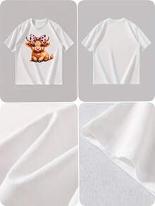 Men T-Shirts - 白色 - 查看 4