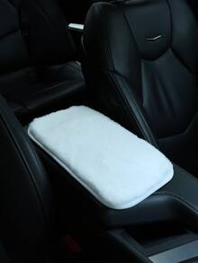 Car Seat Accessories, Car Armrest Box Pad, Plush Winter Warm Car Center Armrest Box Cover, Arm Pad, Universal Car Interior Decoration - Armrest Pad - View 3