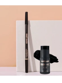 beauty glazed Halloween 2-Piece Lip Liner And Body Paint Stick Set, Waterproof And Smudge-Proof, Long-Lasting Makeup Effect, Makeup Gift Box For Exquisite Facial And Lip Makeup - B218#120+B132#105 - View 8