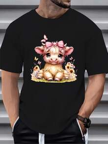 Men T-Shirts - Black - View 3
