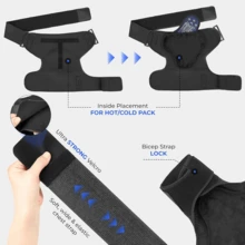 Pulsovital Shoulder Pad - Black - View 4