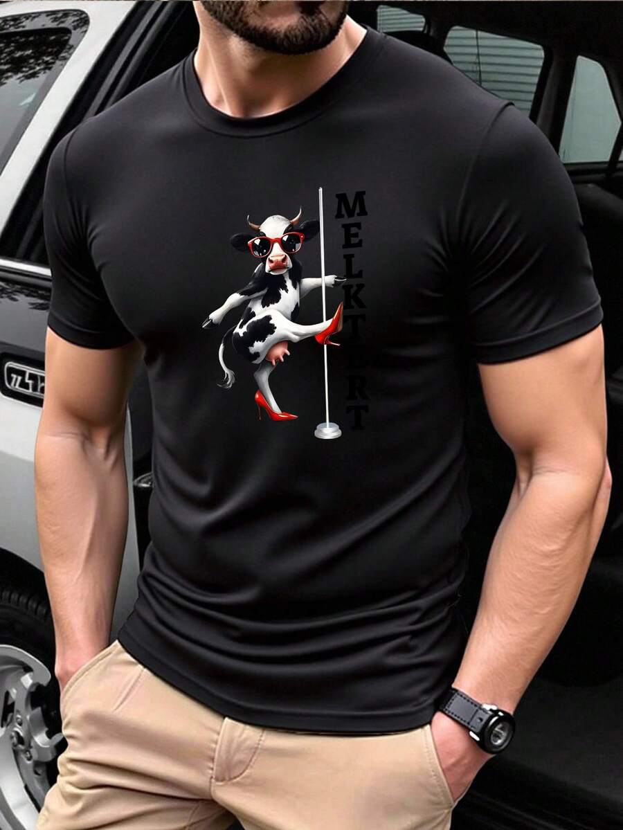 Men T-Shirts - Black - View 1