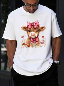 Men T-Shirts - White - View 3