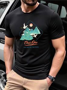 Camisetas de hombre - Negro - Ver 6
