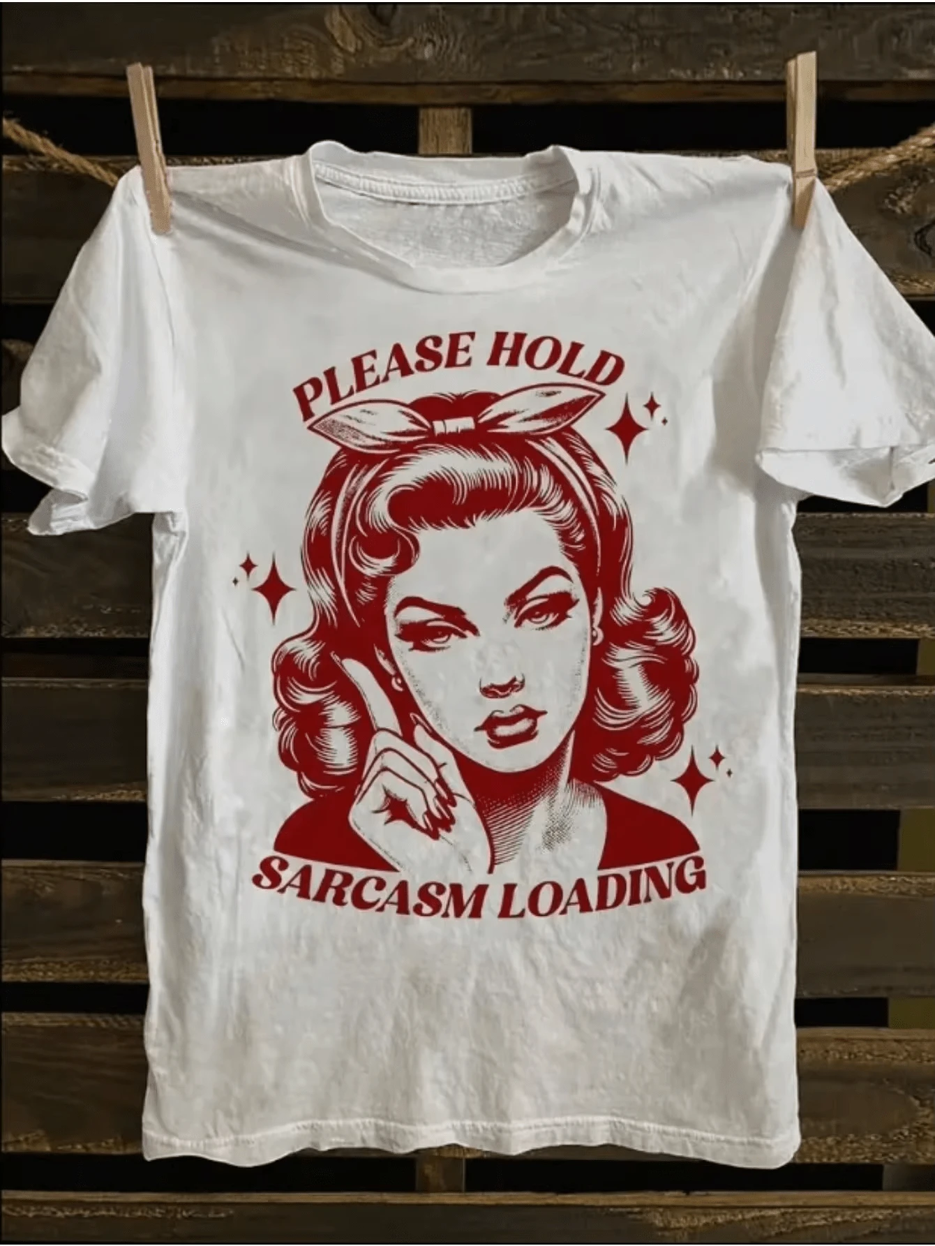 Women T-Shirts - 白色 - 查看 1