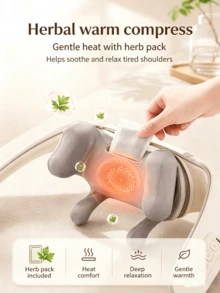 Haier Neck And Shoulder Massager Cervical Spine Massager Shoulder Trapezius Back Full Body Kneading Massage Practical Birthday Holiday Gift For Parents Boyfriend Girlfriend - View 3