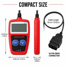MS309 Car Diagnostic Scanner OBD2 Engine Fault Code Reader Auto Scan Tool Vehicle Error Detector Repair Tool - A - View 2