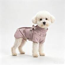 1pc Temperature-Locking Flocked Pet Winter Coat, Suitable For Small Dogs And Cats - Multicolor - View 15