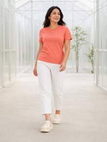 Women Clogs - Apricot - View 5