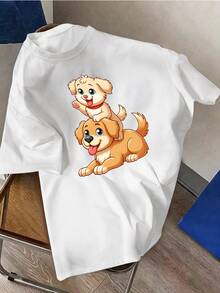 Men T-Shirts - White - View 5