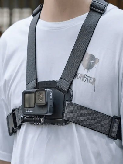 Tali Dada Kamera Olahraga Universal, Braket Dudukan Dada Ponsel, Klip Ponsel Video POV Smartphone Luar Ruangan, Braket Dudukan Dada untuk Pemotretan Real-Time Ponsel, Aksesori Pemotretan Bersepeda, Dudukan Kamera Tali Bahu, Nyaman untuk Streaming Langsung Luar Ruangan, Memancing, Bersepeda, dan Lainnya, Tersedia Berbagai Gaya, Hadiah Penting untuk Penggemar Fotografi dan Olahraga Luar Ruangan