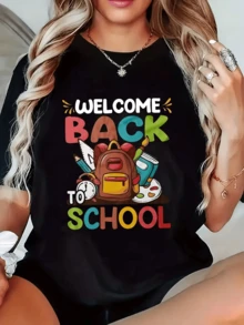 Women T-Shirts - 黑色 - 查看 1
