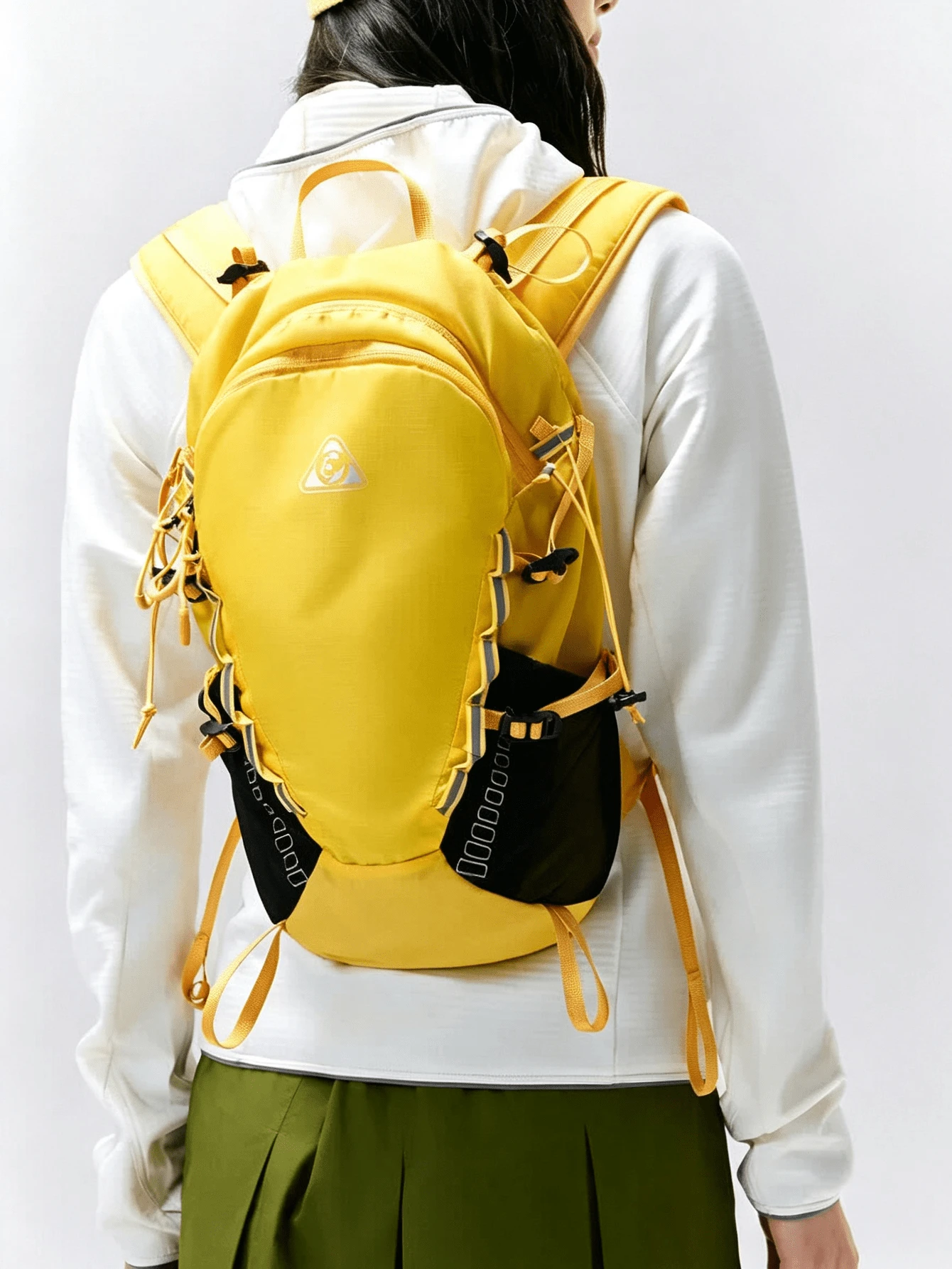 CAMEL CROWN Outdoor Hiking Backpack, Large Capacity Multifunctional Lightweight Backpack For Trekking, Travel & Sports - Rose Yellow - View 1
