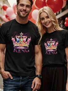 Men T-Shirts - 黑色 - 查看 2
