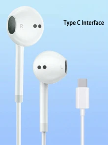 入耳式有線耳機，兼容 /Lightning 接口，附內線遙控音量控制，Lightning 接頭，兼容 14/13/12/11/XR/XS/X/8/7/SE/Pro/Pro Max，聖誕/家庭禮物 - 查看 12