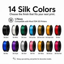 PLA Plus Upgraded Version PLA+ 1kg/2.2lbs Upgraded Silk PLA+ 3D Printer Filament 1.75mm, Glossy, Tougher And Stronger, Neatly Wound, Dimensional Accuracy +/-0.02mm, 1KG Spool (2.2lbs) Durable And Wear-Resistant DIY Tool Material Suitable For Bambu Lab And More For Christmas Decoration - View 7