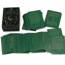 DECK MANTRA PENYIHIR SEHARI-HARI 100 Kartu Mantra untuk Cinta, Kebahagiaan, Kesuksesan, Penyembuhan, dan Lainnya Sihir Praktis Mantra yang Mudah Diikuti dengan Bahan dan Niat Deck Sihir Botanikal untuk Perawatan Diri Sehari-hari Mantra Bulan - Navy Blue - View 4