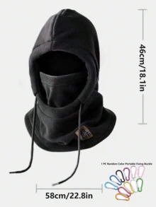 Topi Musim Dingin Hangat Tahan Angin Unisex, Topi Bulu Domba untuk Aktivitas Luar Ruangan, Topi Tali Serut Tahan Angin dengan Label Huruf yang Dijahit, Penutup Pelindung Kepala Tahan Angin, Cocok untuk Bersepeda Gunung, Topi Masker Wajah Sepeda Motor, Topi Syal Tahan Dingin Serbaguna, Penting untuk Mengendarai Sepeda Motor - MultiWarna - View 8