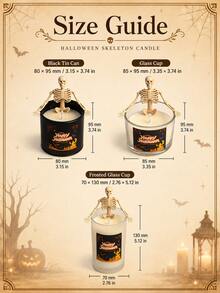 Halloween Pumpkin Scented Candle Gift, Aromatherapy Ornament, Home Decor, Party Decoration - A - View 4