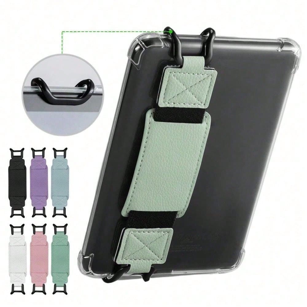 Secure Hand Strap Multifunctional Lightweight Finger Grip E-Reader Stand, Suitable For 6-8 Inch Kindle/Ko Bo/Voyaga/E-Book Tablet, High Elasticity