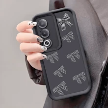 1件裝經典黑白蝴蝶結防摔手機殼 加厚防滑保護殼，相容 iPhone 18 系列、Honor、Galaxy - 黑色 - 查看 3