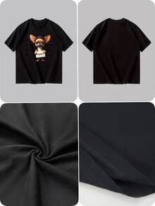 Camisetas de hombre - Negro - Ver 4