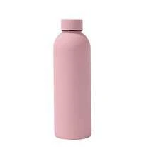 17oz/500ml Matte Stainless Steel Water Bottle, Leakproof Insulated Flask With Dust-Proof Cap, Reusable Travel Cup, Minimalist Drinkware With 10 Color Options For Office, School, Gym & Daily Hydration - Multicolor - View 16