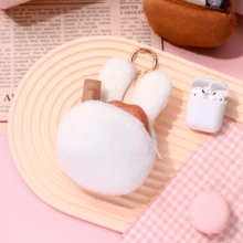 Cute Miffy Rabbit Plush Coin Purse Keychain Pendant, Multi-Functional Earphone Bag Card Holder, Suitable For Girls - Multicolor - View 8