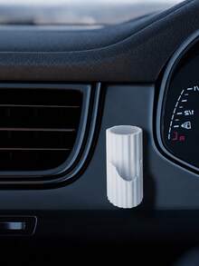 2-In-1 Car Lip Balm Holder - Fashionable Silicone Glasses And Lip Balm Storage Rack, Vertical Cup Holder Tray, Portable Car Decor Accessory - A - View 13