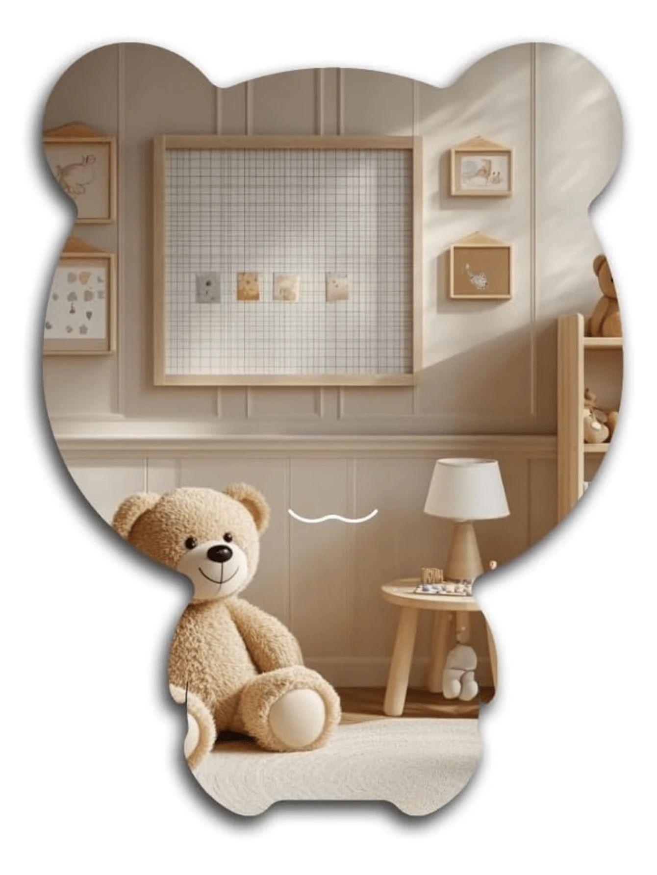 Unbreakable Acrylic Mirror, Non-Glass Shatterproof, Suitable For Home Decor, Nursery Decor - Multicolor - View 1