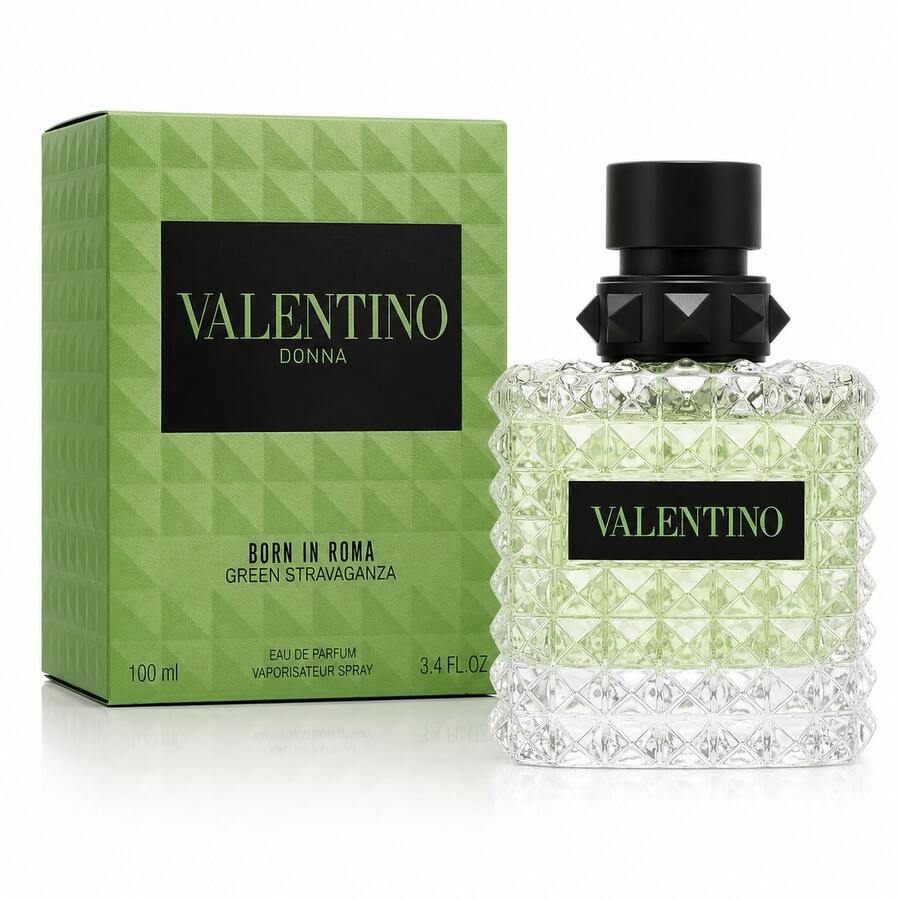 Valentino Donna Born In Roma Green Stravaganza, 3.4oz EDP Spray Women - 清新香調 - 查看 1
