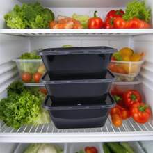 5/10/15/30 buah Wadah Makanan Reusable dengan Tutup, Kotak Makan Siang Plastik Persegi Panjang, Kotak Pesta Reusable, Wadah Penyimpanan Dapur Komersial, Cocok untuk Piknik, Restoran, Makanan Bawa Pulang, Perlengkapan Dapur, Sekolah, dan Lainnya - MultiWarna - View 6