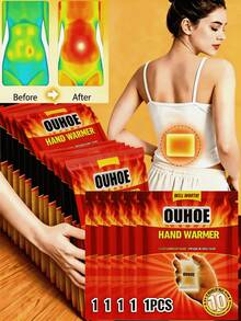 Warm Patches, Hand Warmers, Body Warmers, Portable Self-Heating Foot Warmers, Body Warmers, Effectively Resist Cold, Long-Lasting Warmth, Suitable For Adults, Children, Elderly, Household Essential. - Multiple Styles - View 2