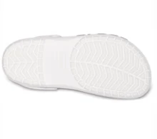 Crocs 크록스 바야 밴드 클로그 | 유니섹스 클래식 샌들 가볍고 슬립온 가능하며 물에 강한 편안한 데일리 슈즈 (White) - 화이트 - 보기 3