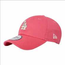 NEW ERA MLB Embroidered Red Soft Crown Curved Brim Baseball Cap 14341150 - Red - View 5